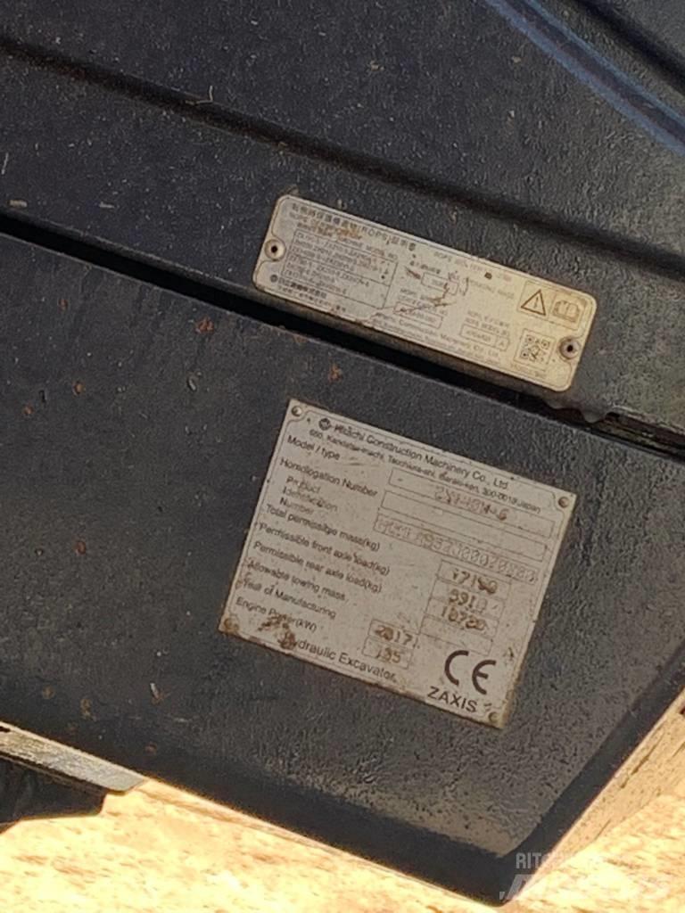 Hitachi ZX 140 W Колёсные экскаваторы