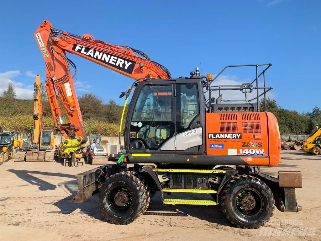 Hitachi ZX 140 W Колёсные экскаваторы