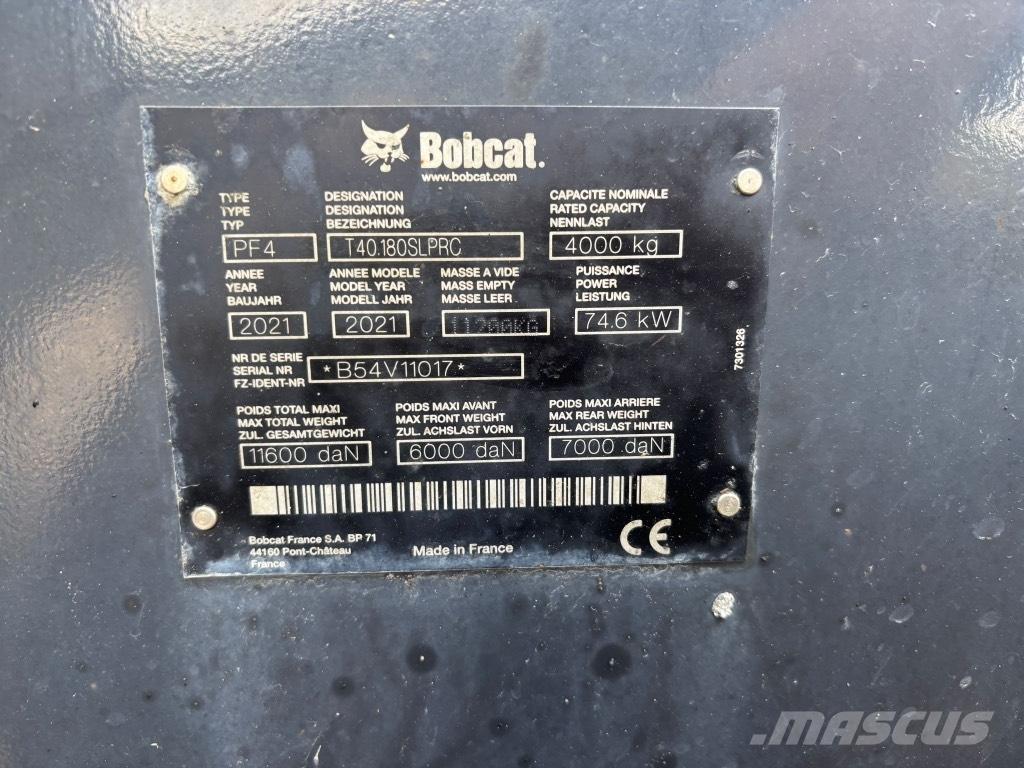 Bobcat T 40.180 Телескопические погрузчики