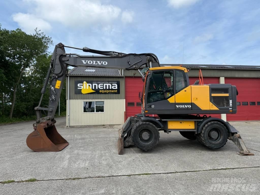 Volvo EW180E Колёсные экскаваторы