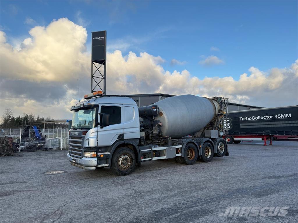 Scania P420 8x4 Автобетоносмесители