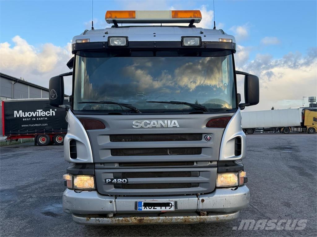 Scania P420 8x4 Автобетоносмесители