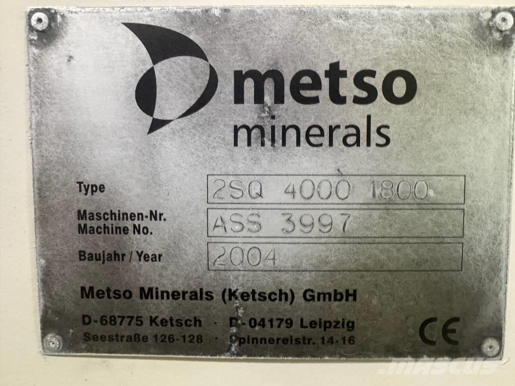 Metso 2SQ 4000 1800 Сортировочные установки