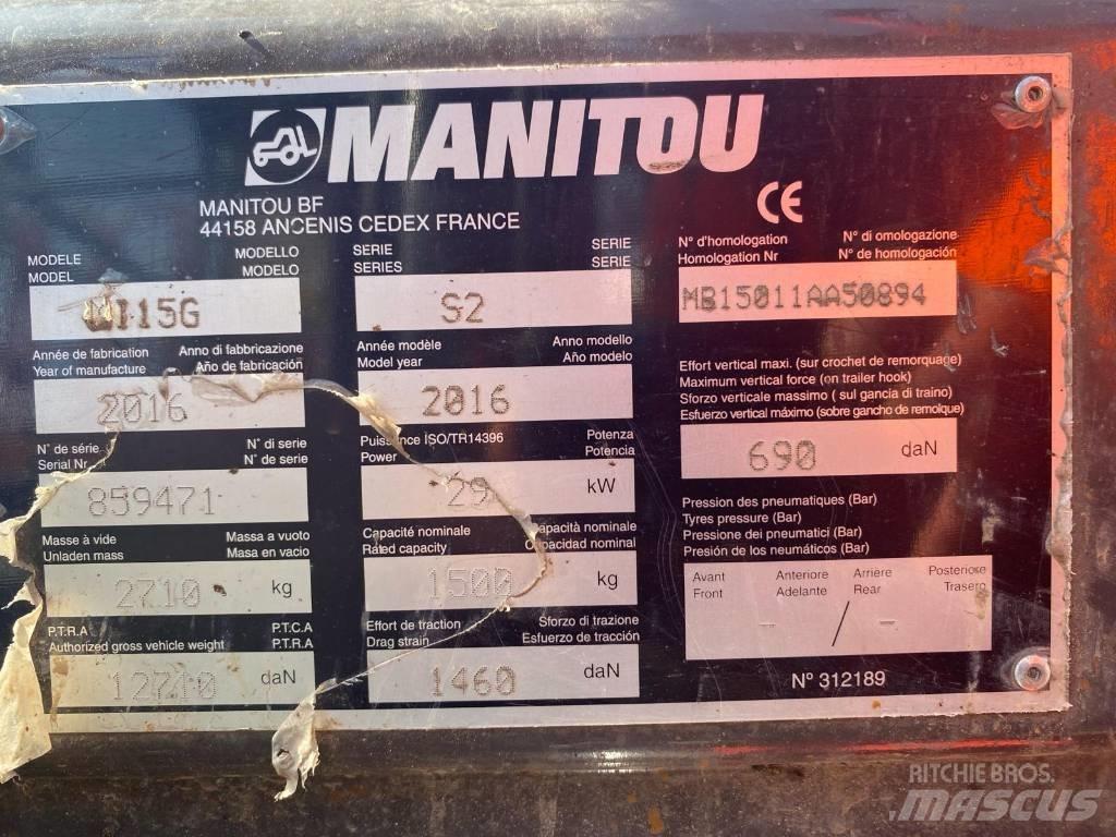 Manitou MI 15 G Газовые погрузчики