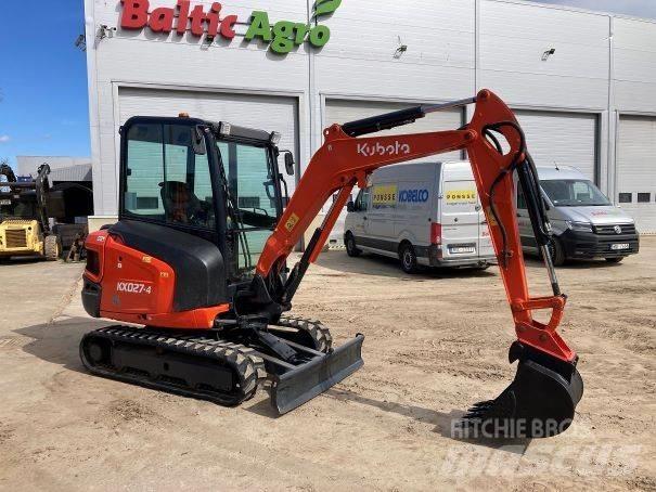 Kubota KX027-4 Мини-экскаваторы