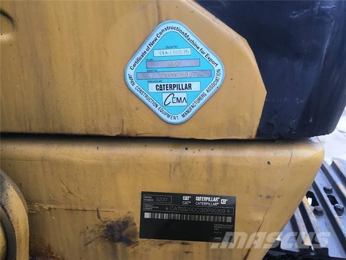 CAT 320 D Гусеничные экскаваторы