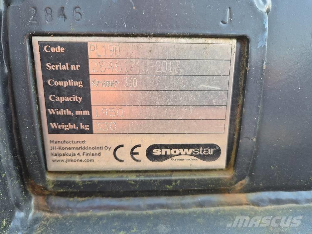 Snowstar PL190 Строительные плуги