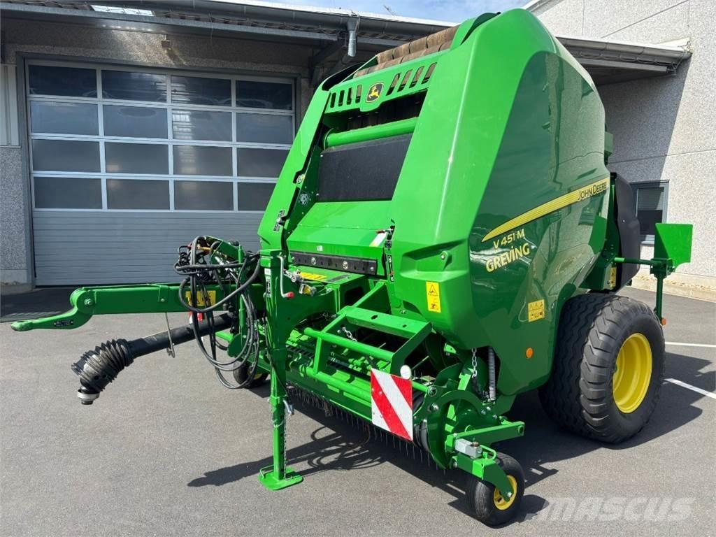 John Deere V451M Рулонные пресс-подборщики