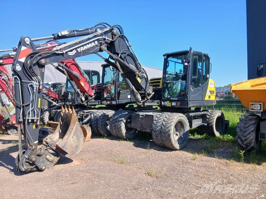 Yanmar B 110 W Колёсные экскаваторы