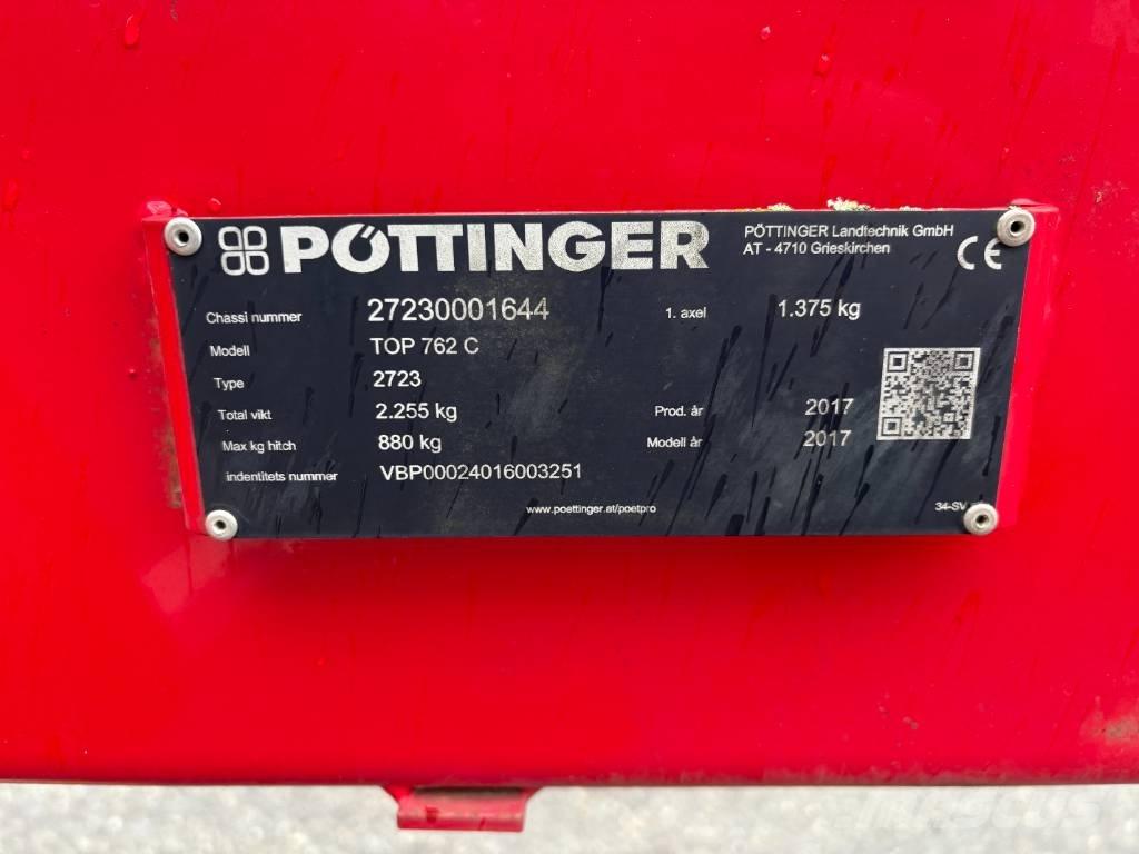 Pöttinger Top 762 C Рядковые косилки