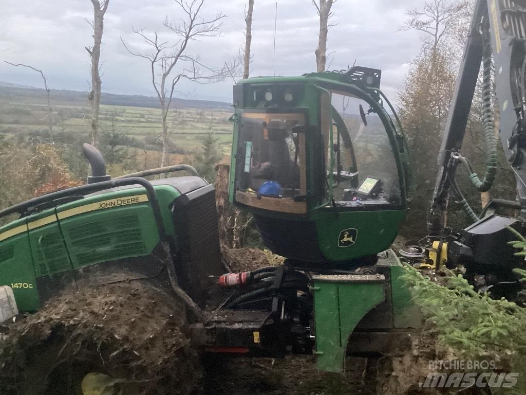 John Deere 1470G Харвестеры