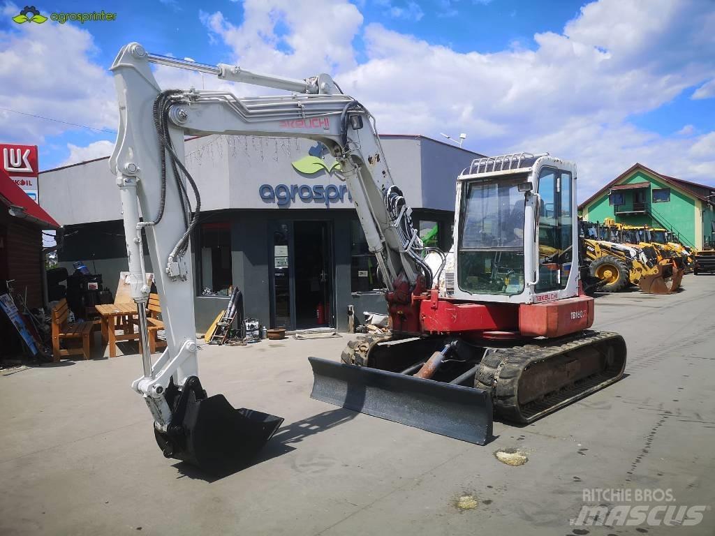 Takeuchi TB180FR Малые экскаваторы 7т-12т