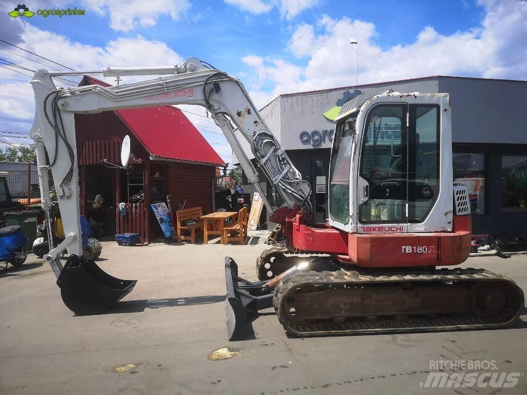 Takeuchi TB180FR Малые экскаваторы 7т-12т
