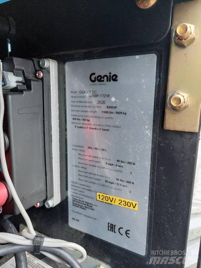 Genie GS 4069 DC Ножничные подъемники