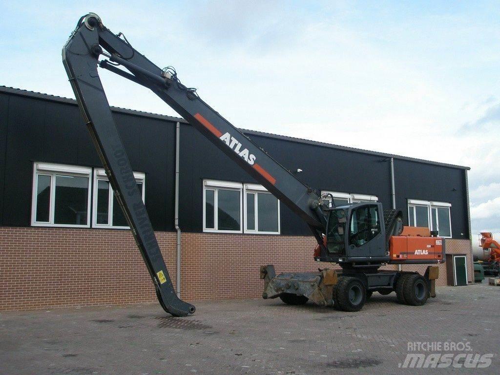 Atlas 350MH Перегружатели металлолома/промышленные погрузчики
