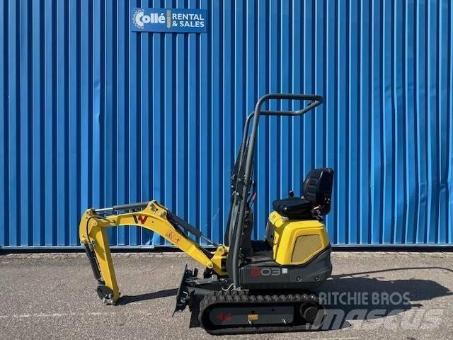 Wacker Neuson 803 Мини-экскаваторы
