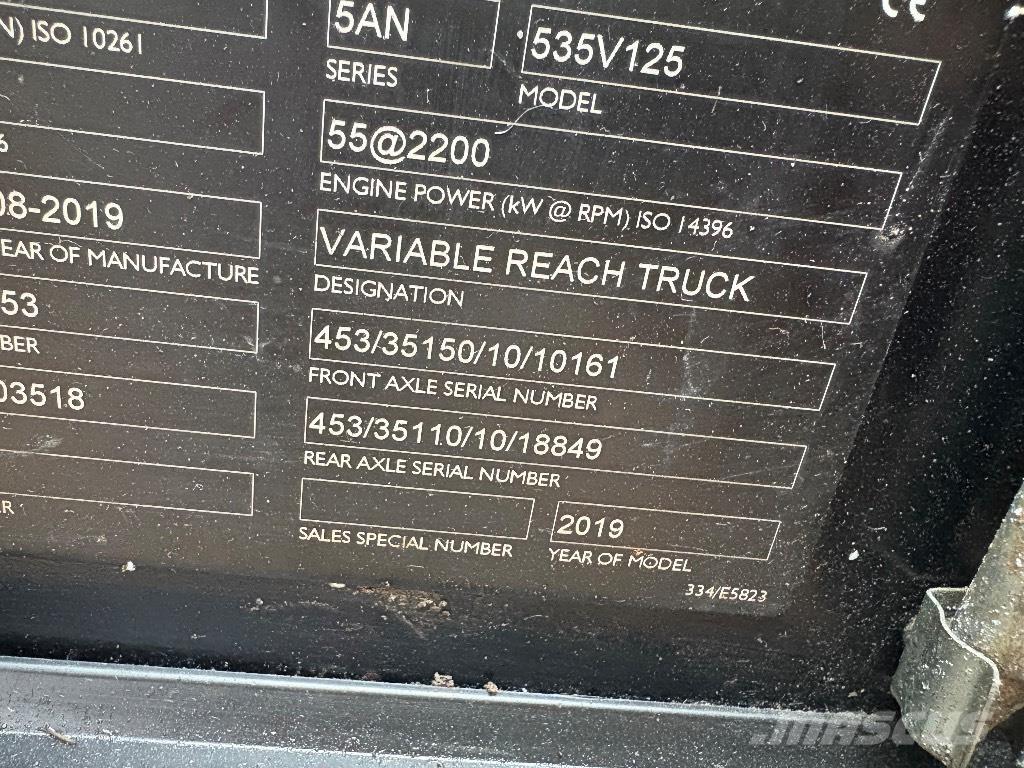 JCB 535-125 Телескопические погрузчики