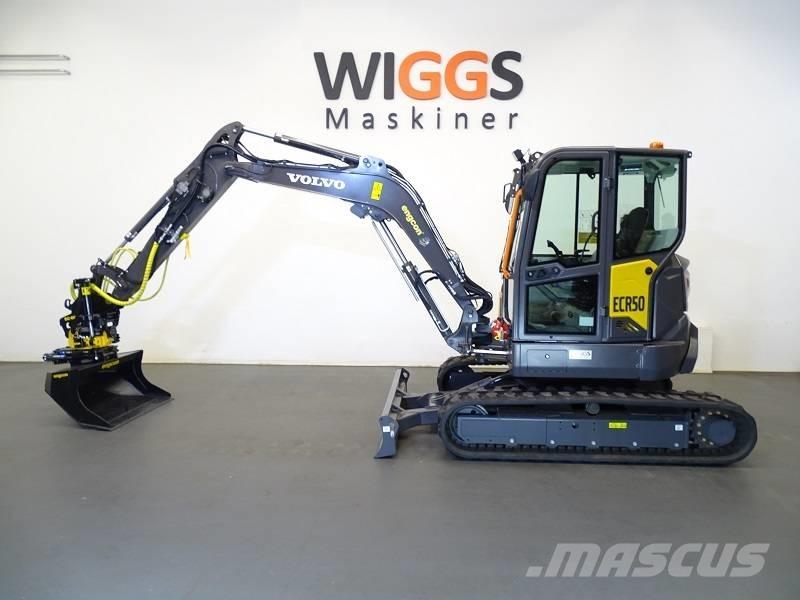Volvo ECR50F Мини-экскаваторы