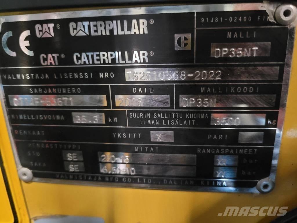 CAT DP 35 N Дизельные погрузчики