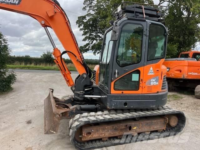 Doosan DX 85 R-3 Малые экскаваторы 7т-12т