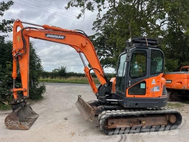 Doosan DX 85 R-3 Малые экскаваторы 7т-12т