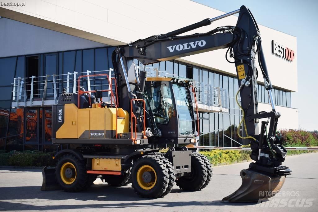 Volvo EW 160 E Колёсные экскаваторы