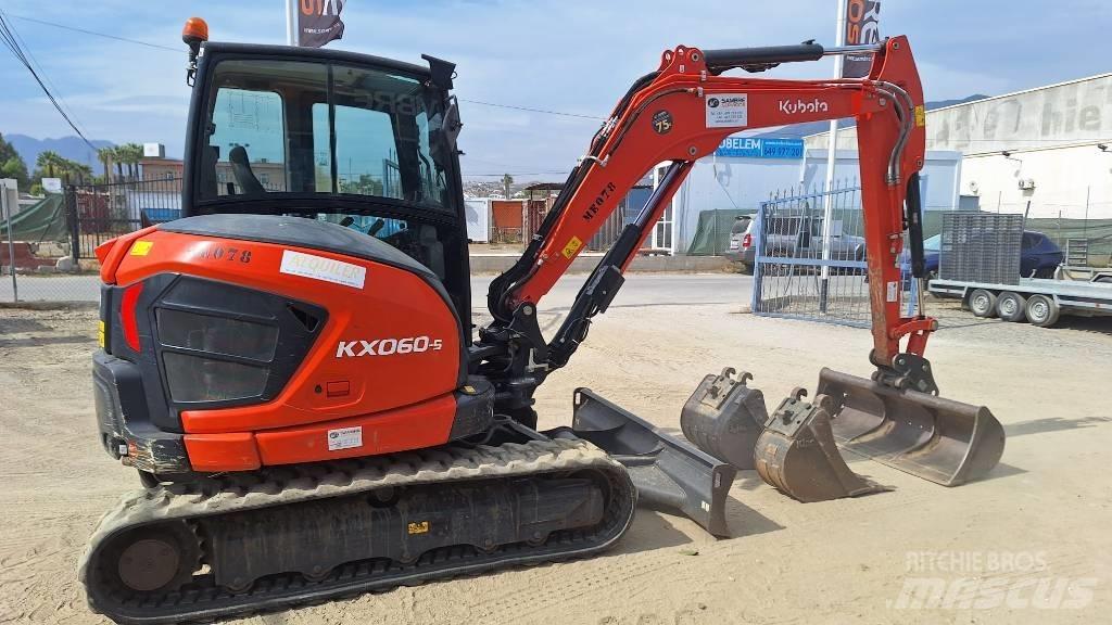 Kubota KX 060-5 Мини-экскаваторы