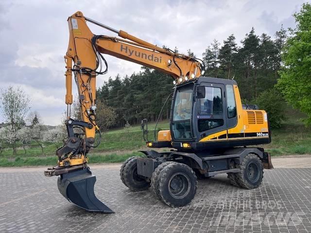 Hyundai Robex 140 W Колёсные экскаваторы