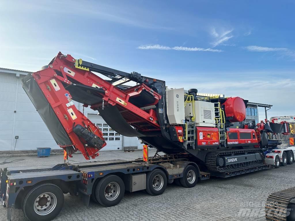 Sandvik UJ443e Мобильные дробилки