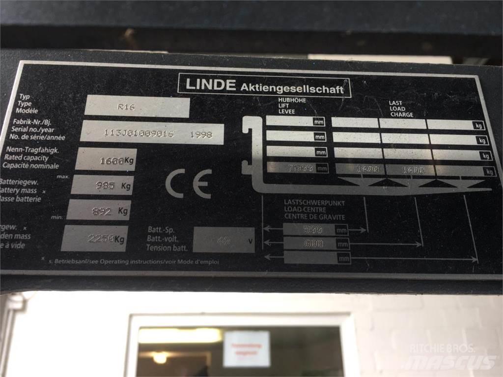 Linde R16 Другие складские механизмы