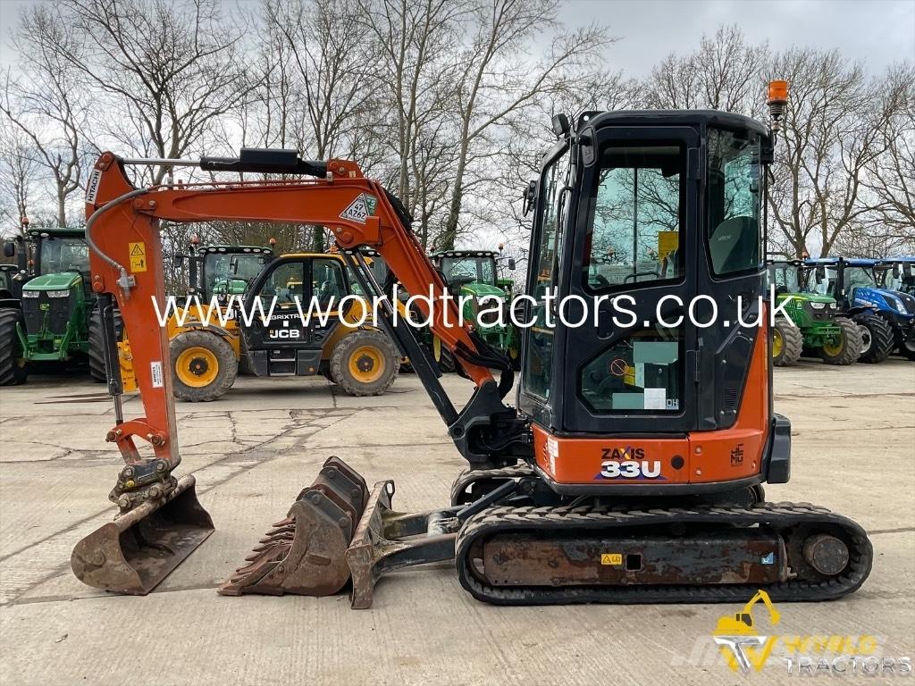 Hitachi ZX 33 U Мини-экскаваторы