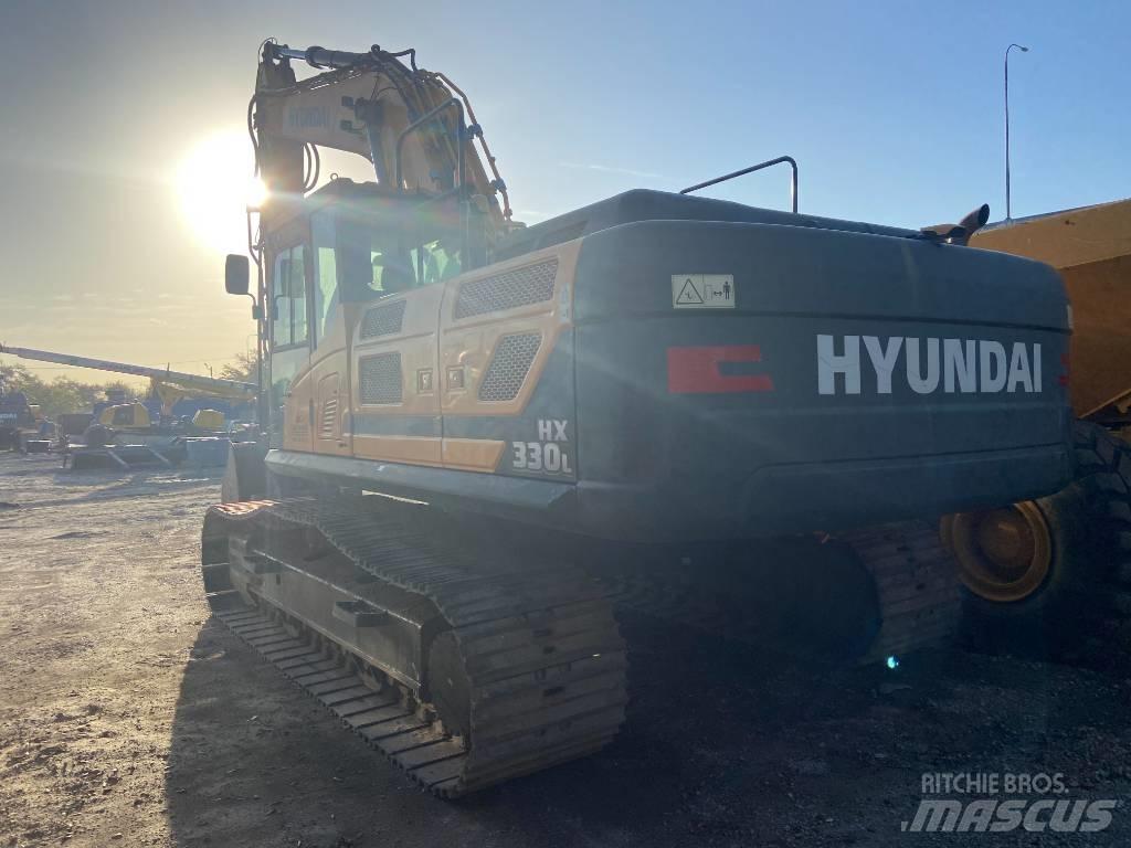 Hyundai HX330L Гусеничные экскаваторы