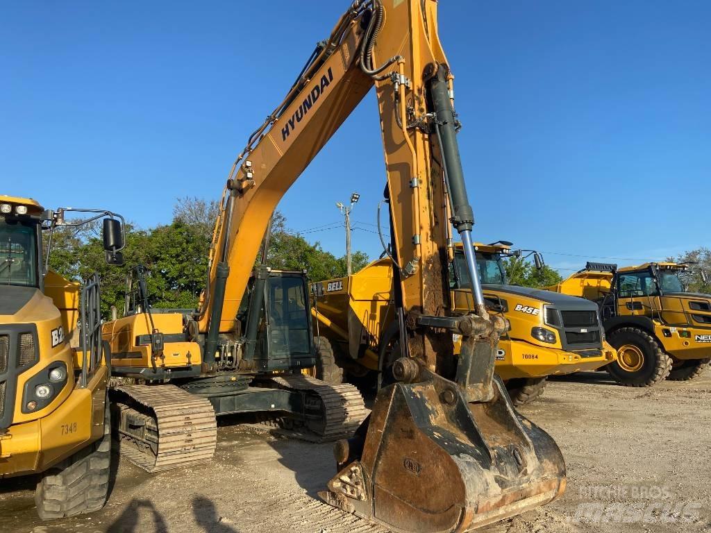 Hyundai HX330L Гусеничные экскаваторы