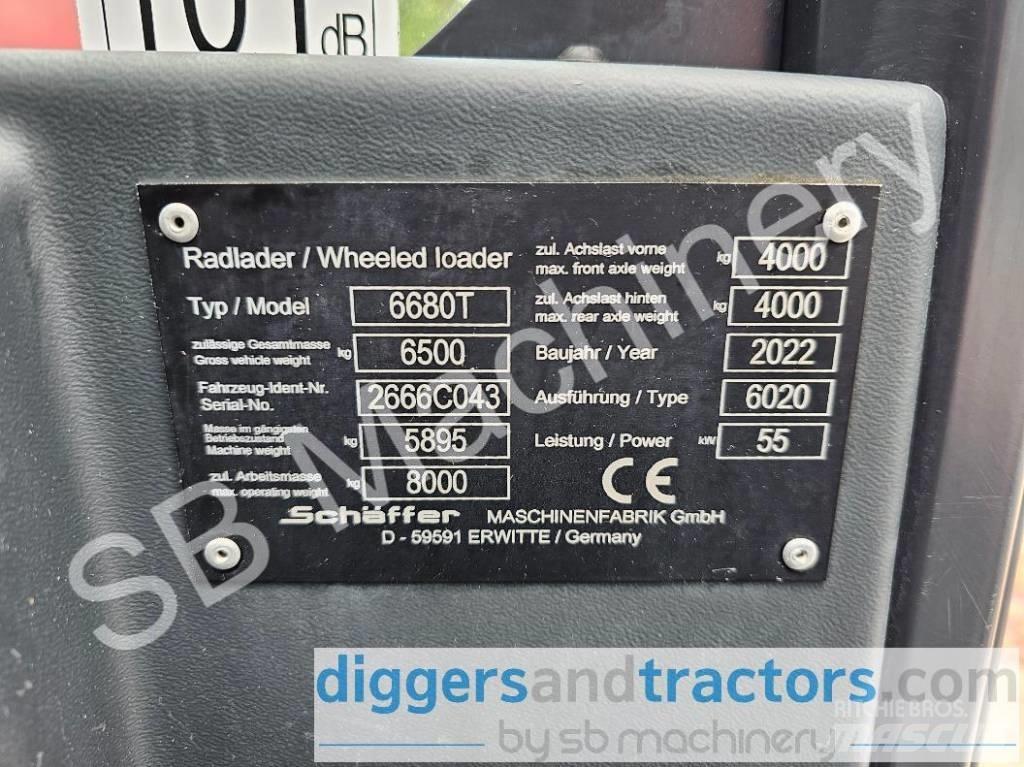 Schäffer 6680 Сельскохозяйственные телескопические погрузчики
