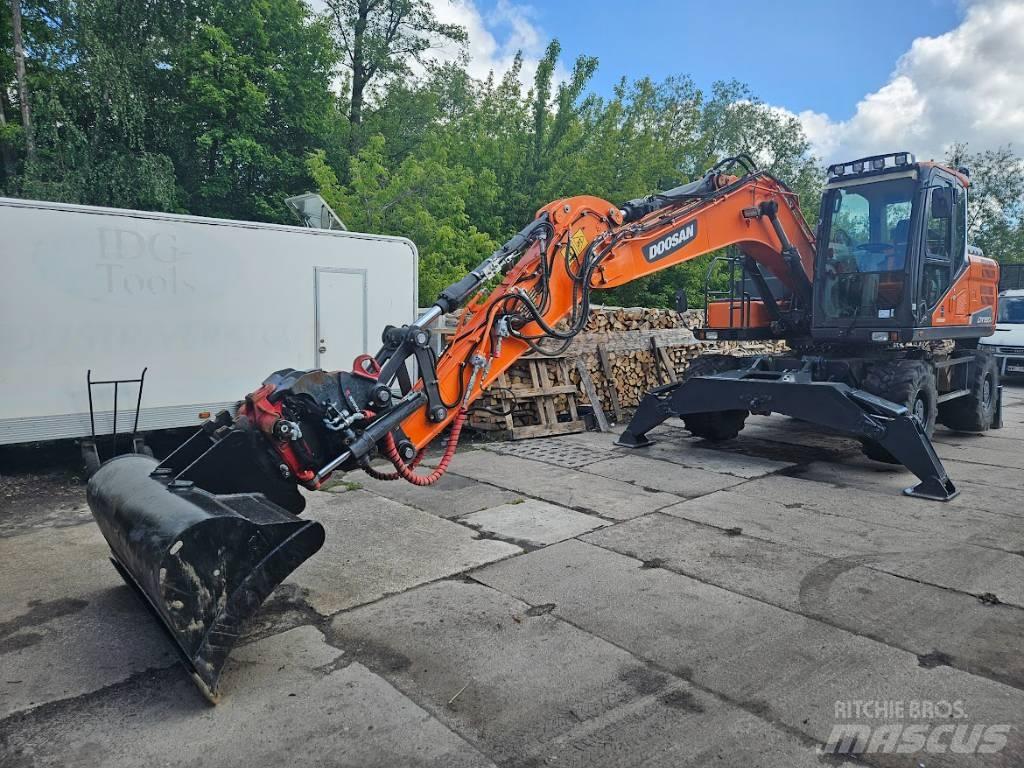 Doosan DX 160 W Колёсные экскаваторы