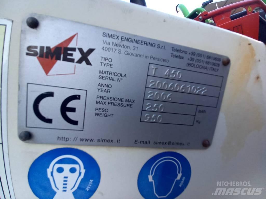 Simex T-450 Траншеекопатели
