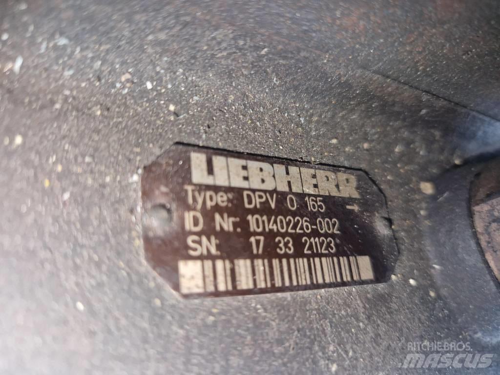 Liebherr DPV 0 165 Гидравлическая система