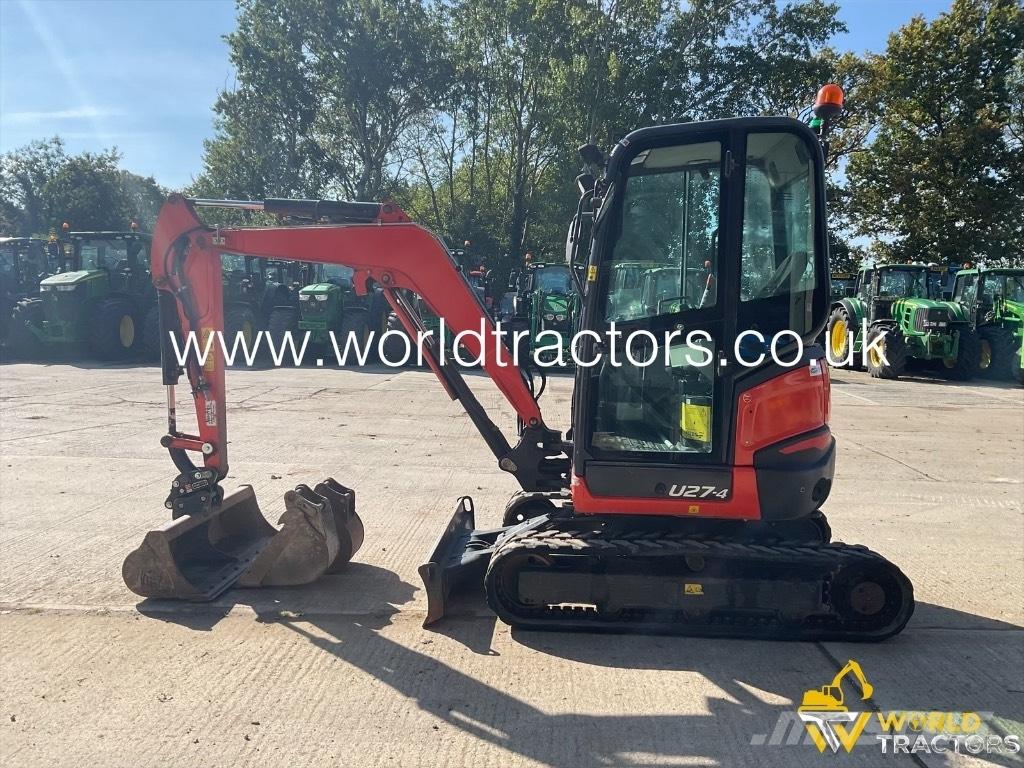 Kubota U 27-4 Мини-экскаваторы