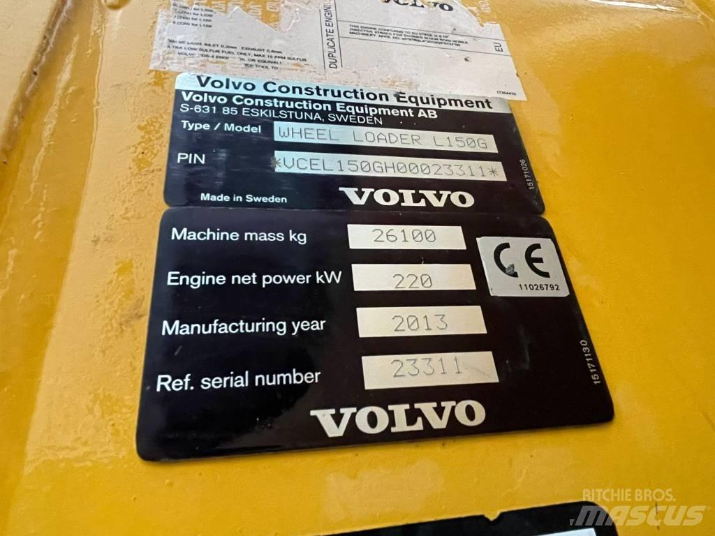 Volvo L 150 G Фронтальные погрузчики