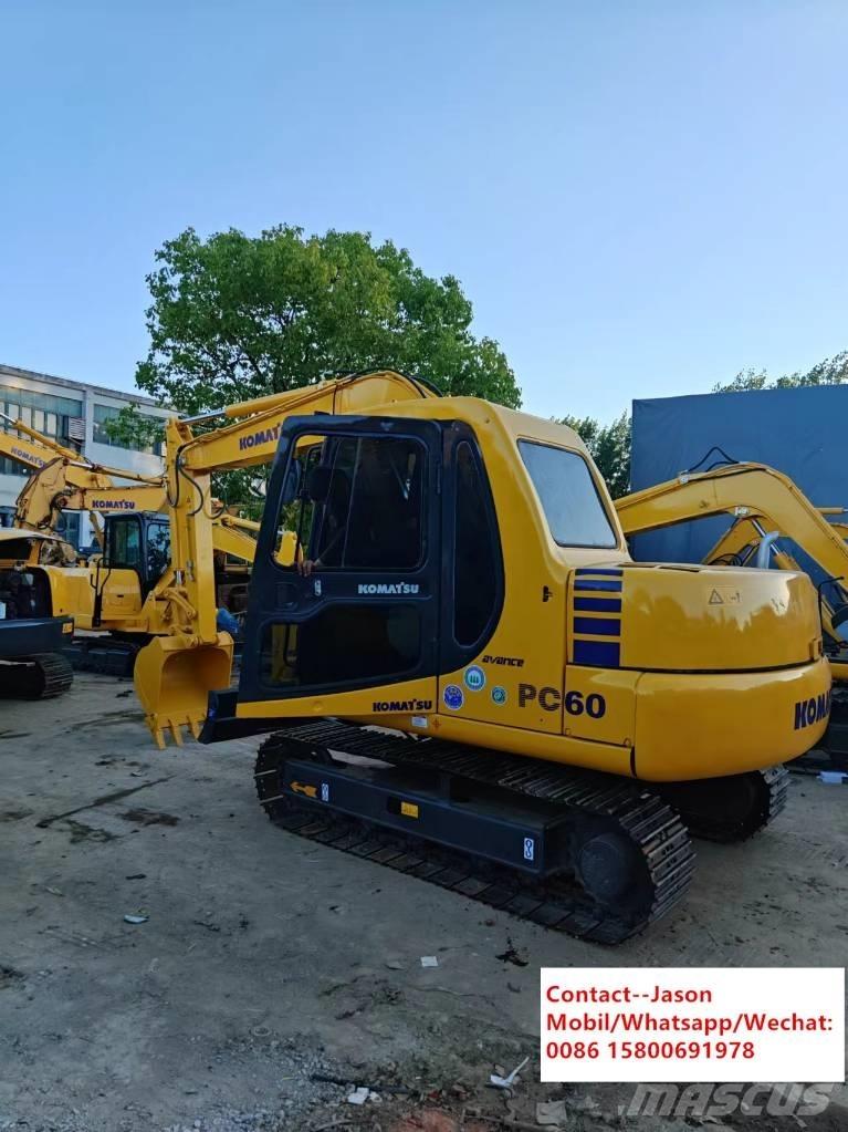 Komatsu PC 60 Мини-экскаваторы