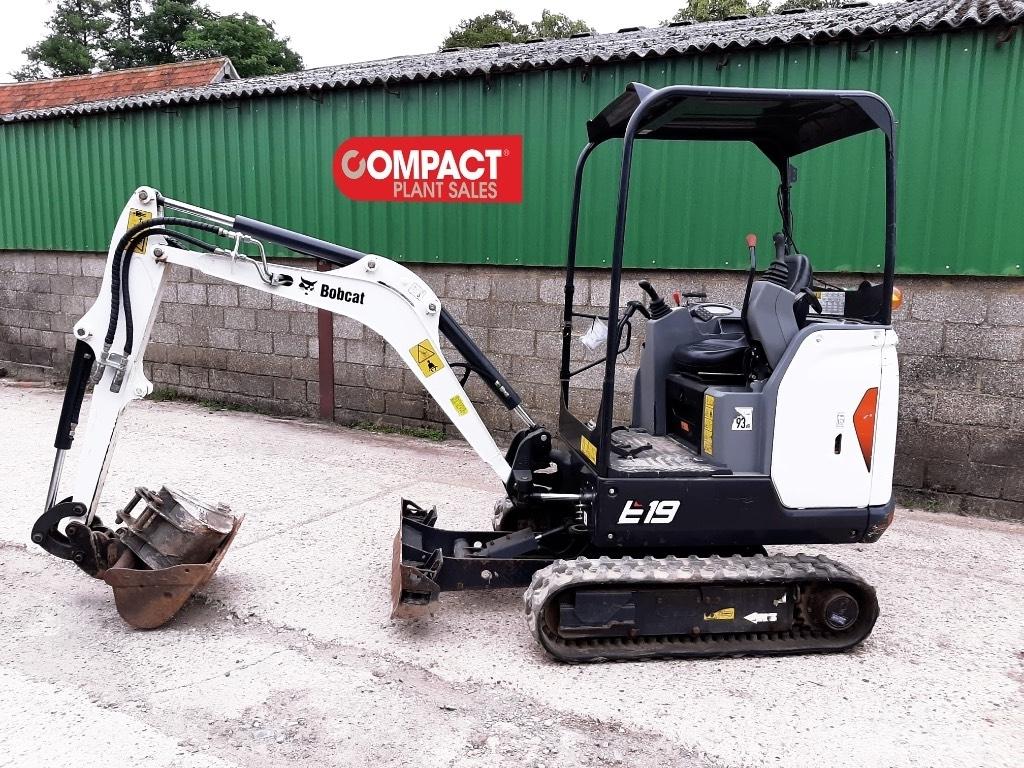 Bobcat E 19 Мини-экскаваторы