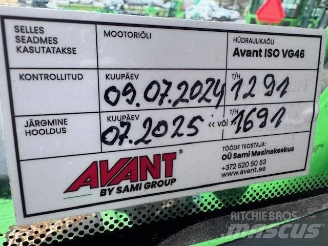 Avant 760 Многофункциональные сельскохозяйственные погрузчики