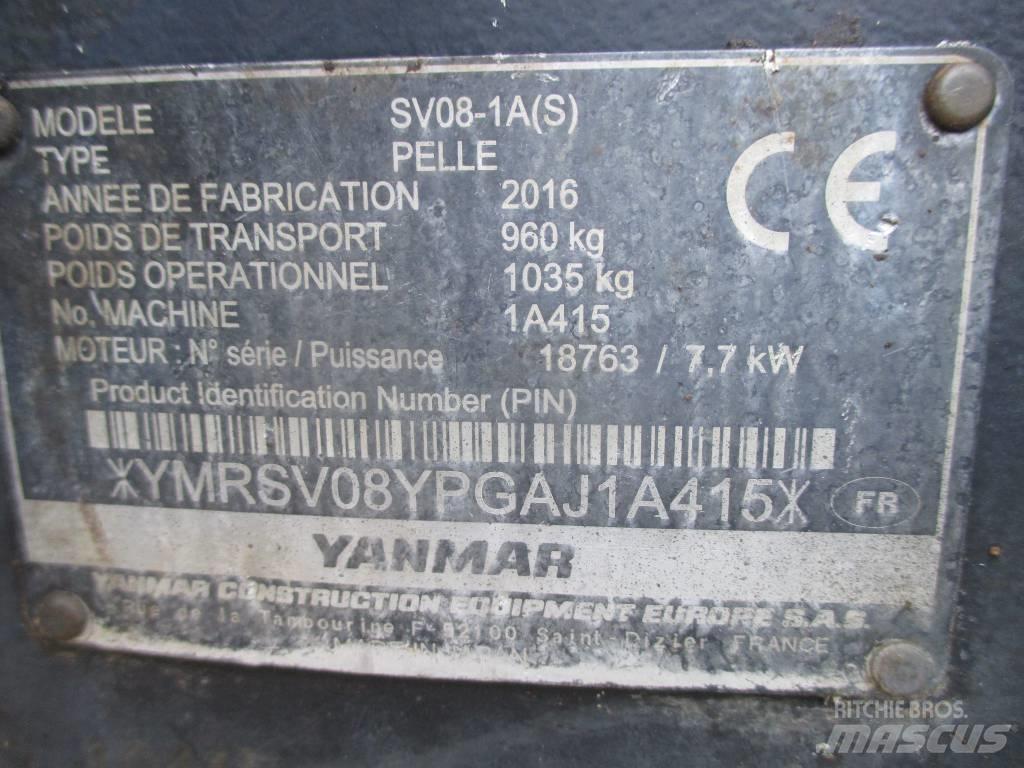 Yanmar SV 08-1 A Мини-экскаваторы