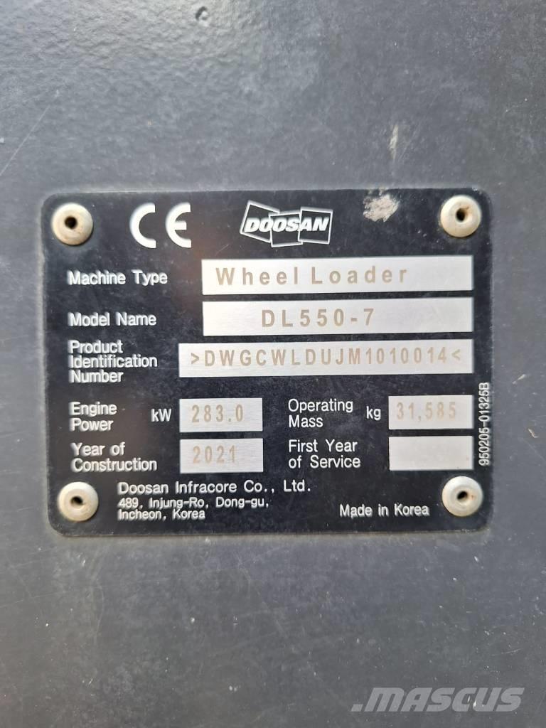 Doosan DL550-7 Фронтальные погрузчики