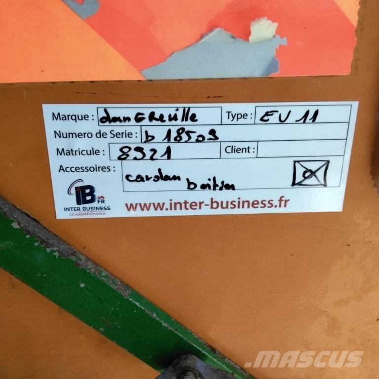 Dangreville EV 11 Разбрасыватели органических удобрений
