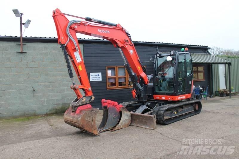 Kubota KX 080-4 Малые экскаваторы 7т-12т