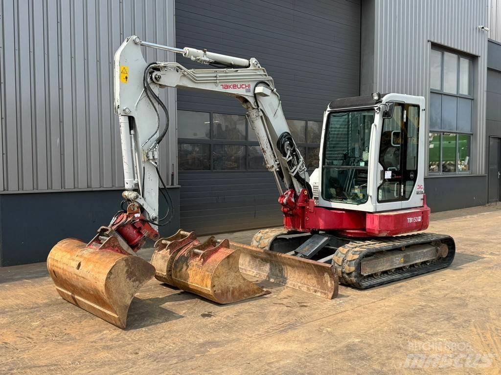 Takeuchi TB153FR Мини-экскаваторы