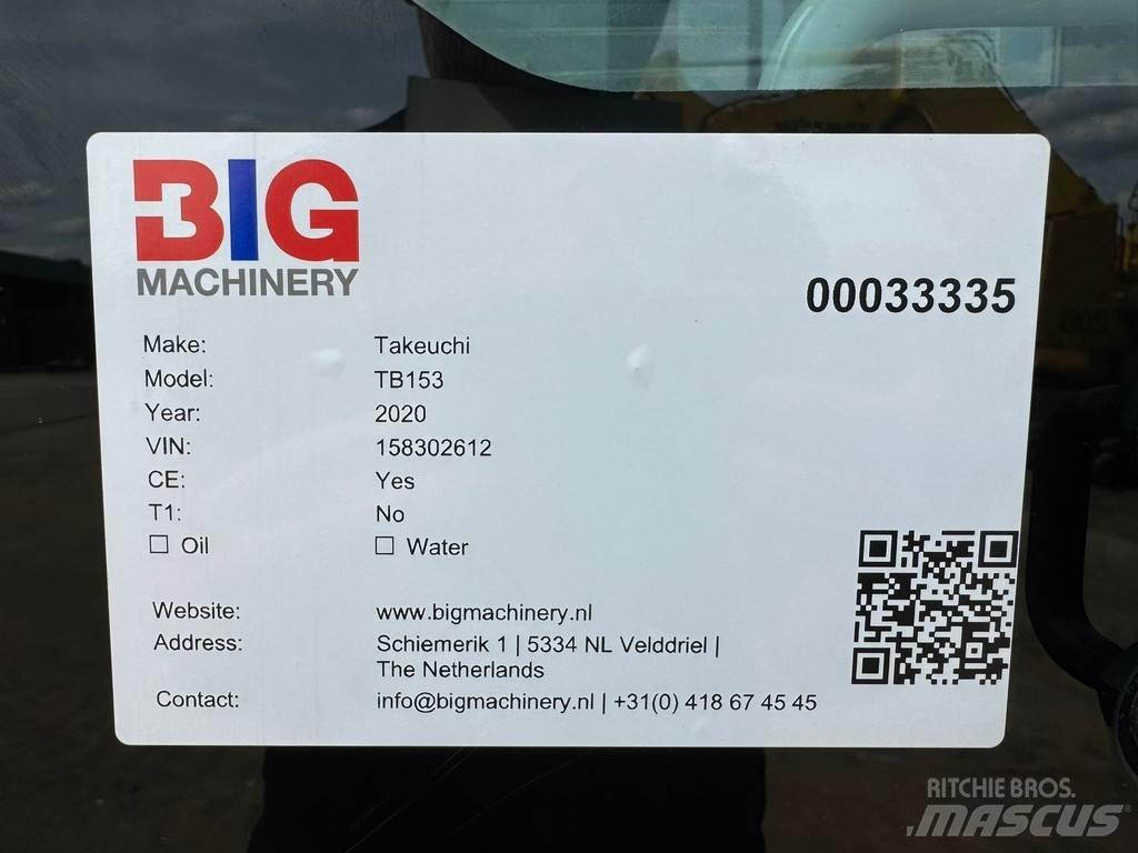 Takeuchi TB153FR Мини-экскаваторы