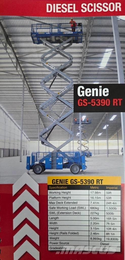 Genie GS 5390 RT Ножничные подъемники
