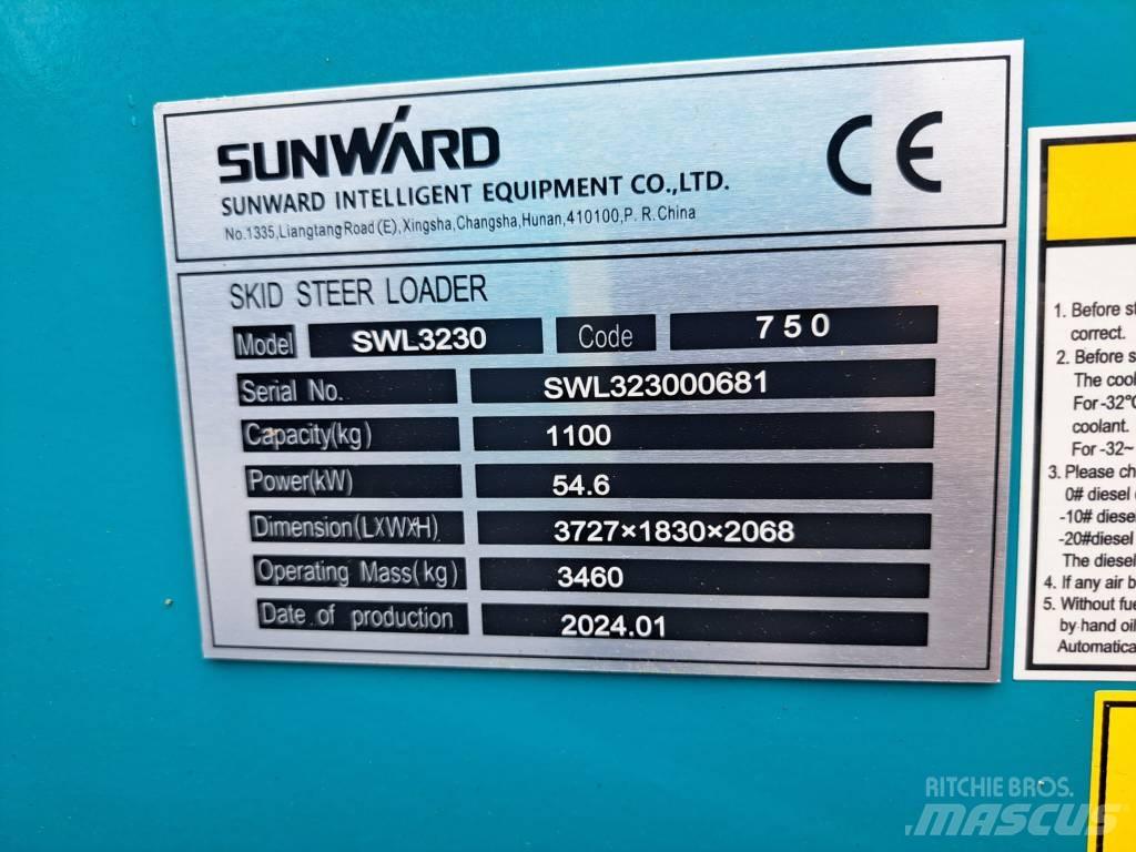 Sunward SWL 3230 Мини-погрузчики